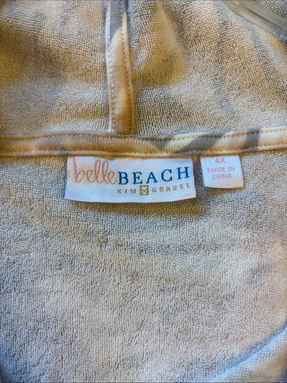 Belle Beach by Kim Graver hoodie - Picture 3 of 3